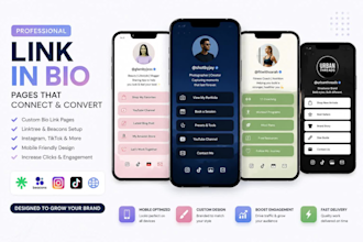 setup linktree, beacons ai biolink for your instagram, facebook tiktok account