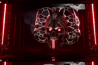 animate your dj logo into a 4k seamless vj loop for resolume and led wall