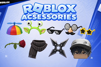 create custom roblox ugc accessories, hairs, outfits and property