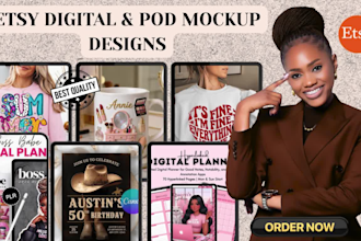create etsy mockups etsy print on demand digital product video mockups