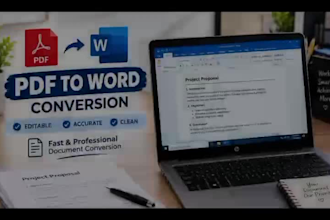 do ms word formatting and pdf to word converstion