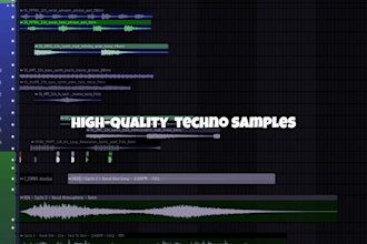 provide custom techno samples that fit your track perfectly