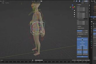 metahuman avatar rig,animaze rig,rig3d for livestream,ue character setup,ik fk