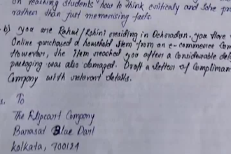 write in neat and beautiful handwriting