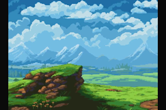 pixel art tileset game art tile map game sprite sheet animation rpg