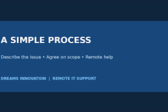 provides remote IT support and computer troubleshooting