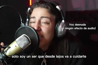 be your female spanish singer and vocalist for your track