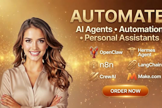ai agents, ai automation, personal ai assistant openclaw, hermes, n8n, erc8004