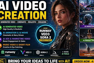 create ai video ai generated video ai animation using runway veo3 sora 2