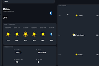 build a modern responsive react landing page