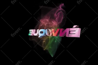 do custom 3d hologram fan video and futuristic hologram animation