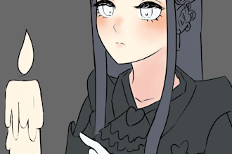 draw a costum anime profile picture for your social media
