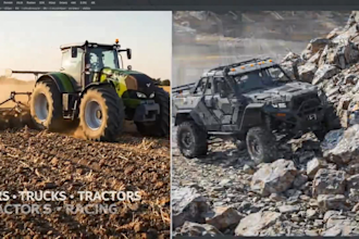 rig any type of car, truck, tractor and vehicle rigging for racing games and ads
