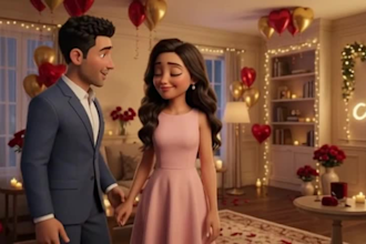 create 3d pixar style ai animation 3d proposal video ai cartoon disney video