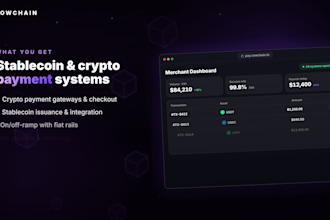 build a stablecoin payment system or crypto payment gateway