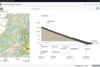 do survey plans, gis mapping, road profiles topographical maps