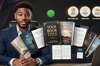 format and publish KDP book on amazon kindle KDP and amazon KDP book publishing