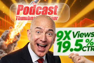 design podcast thumbnail in 1 hour
