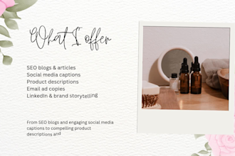 write professional makeup and skincare content