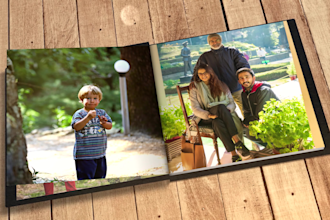 turn your photos in beautiful cinematic album flip video
