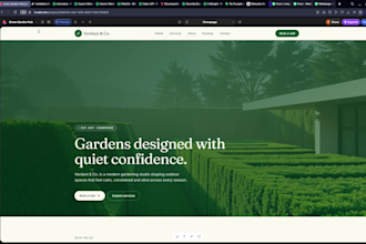 build modern, mobile friendly websites for handyman agencys