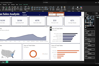 create professional power bi dashboards reports