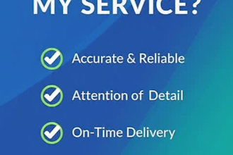 do accurate data entry, typing and transcription