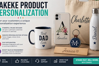 set up zakeke product personalization for shopify woocommerce and bigcommerce