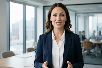 be your professional female video spokesperson