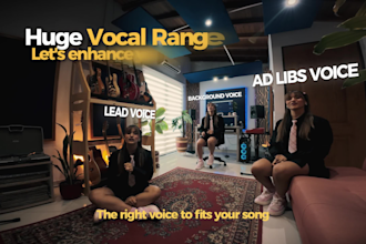 sing female harmonies, backing vocals or be your choir