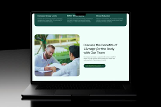 design a professional mental health, therapy and counseling website