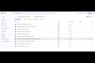 automate PDF data entry using google drive, sheets and