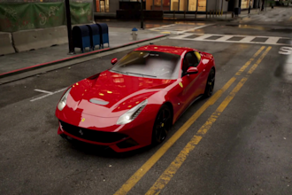 create 3d car modeling, widebody kit, cinematic 3d car animation, car rendering