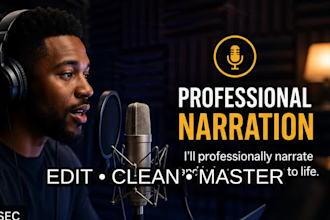 produce narrate edit and master your audiobook professionally