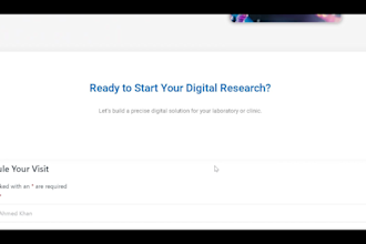 build a professional medical laboratory or clinic website