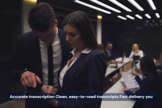 transcribe audio video to text with accurate manual transcription