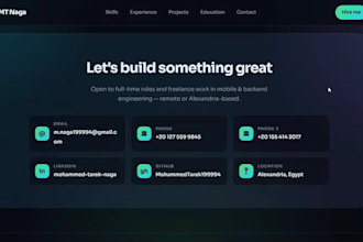 build your CV website and put it live online