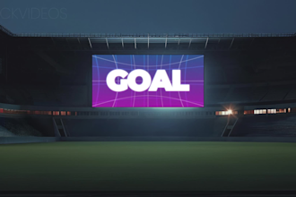 create stadium led or billboard loopable video ads