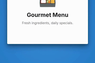 create a professional digital menu and catalogs for you
