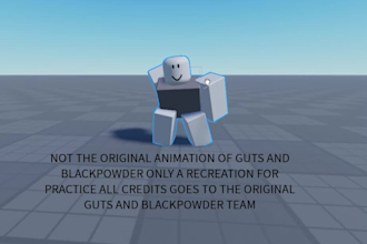 create r6, r15 animations for your roblox game