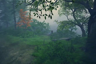 create 3d game environment, level design, terrain, open world map for unity game
