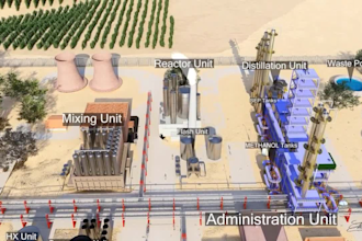 do 3d industrial plant layout, 3d factory layout and production line floor plan