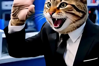 create viral ai cat video story videos for tiktok, youtube short and reels