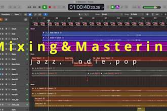 professionally mix and master your song