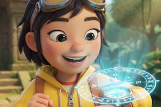 create cinematic childrens book trailer and book promo video