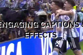 create viral monetizable fifa world cup highlights for youtube, tiktok or ig