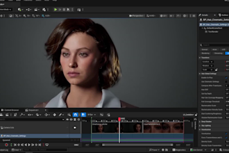 3d game character, metahuman clothing, hair rigging, and daz3d model