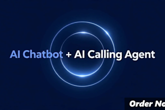 build ai chatbot and ai calling agent for business automation