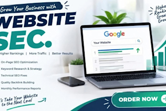 do  product and website SEO, and social media growth