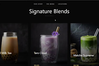 3d animated website spline animation wordpress animation rive threejs webgl gsap